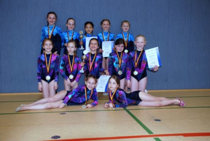 Gymnastinnen Pokalwettkampf SSGBensheim2015
